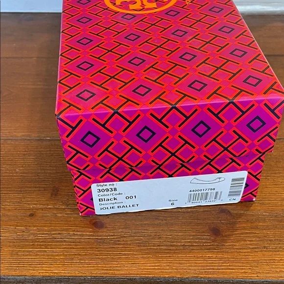 Tory Burch Jolie Black Ballet Flats - Picture 15 of 15